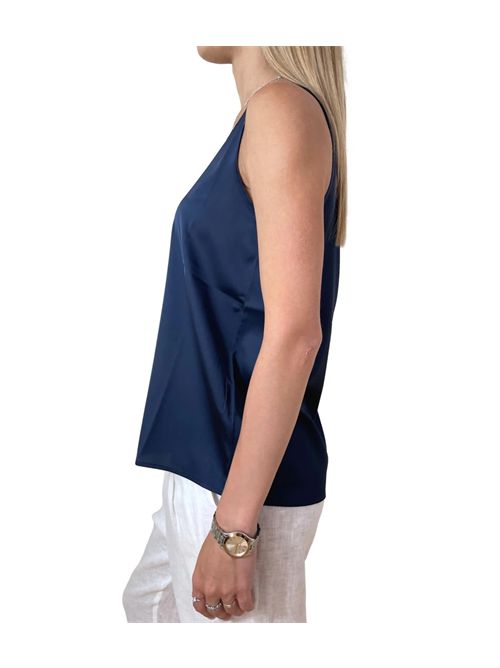 Top Higher smanicato in raso stretch EMME MARELLA | HIGHER130/005